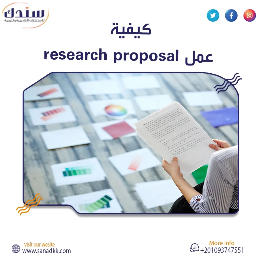 خطوات عملية حول كيفية عمل research proposal ناجح