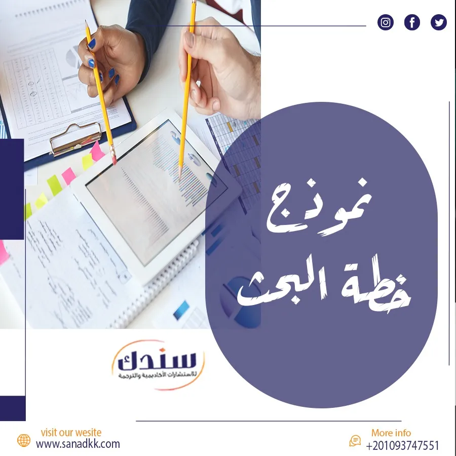 نموذج خطة البحث خطوة بخطوة + تحميل PDF