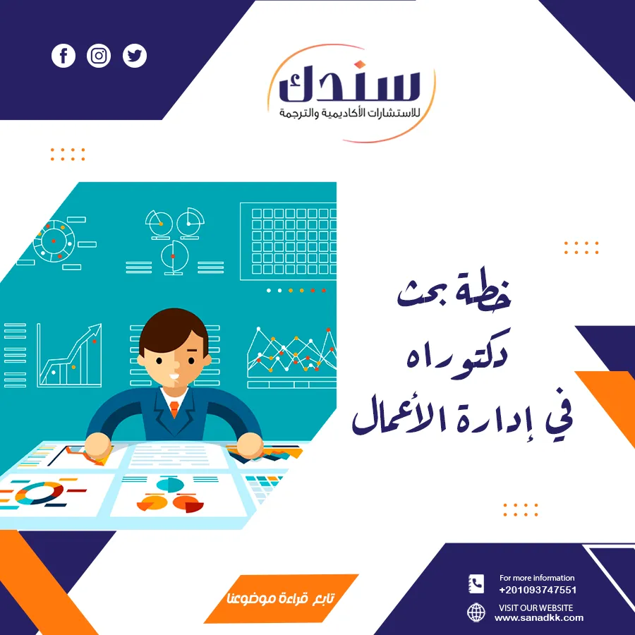 إعداد خطة بحث دكتوراه في إدارة الأعمال خطوة بخطوة