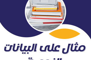 اطلع على مثال على البيانات النوعية