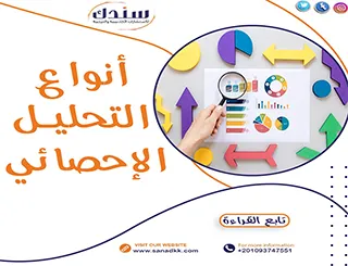 أنواع التحليل الإحصائي- أبرز 3 أنواع