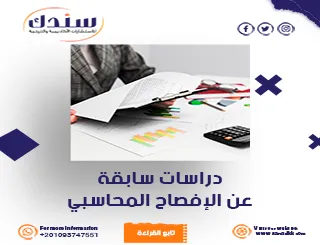دراسات سابقة عن الإفصاح المحاسبي- التأثير على الاستثمار والمخاطر والأسواق المالية