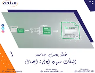 خطوات ونماذج جاهزة لـ خطة بحث جامعة الملك سعود إدارة اعمال