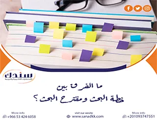 ما الفرق بين خطة البحث ومقترح البحث؟ الدليل الشامل للباحثين