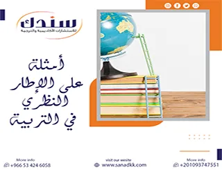 نماذج عملية لـ أمثلة على الإطار النظري في التربية تضمن التميز